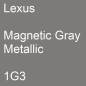 Preview: Lexus, Magnetic Gray Metallic, 1G3.